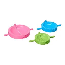 Набір з 3 кольорових форм для приготування вареників, пельменів та пиріжків, LY 84305