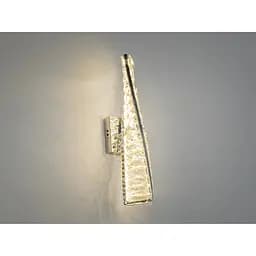 Настенный хрустальный светодиодный светильник Romin 15 Вт золотой