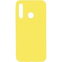 Чохол-накладка Toto 1 mm Matt TPU Case HuAwei P Smart 2019 Yellow