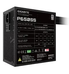Блок живлення Gigabyte 650 Вт P650SS, Black, 80+ Silver, Active PFC, 12 см, 3xMolex/5xSATA/2x6+2-pin/1x20+4-pin/2x4+4-pin, захист OVP/OPP/SCP/UVP/OCP/OTP - мініатюра 4