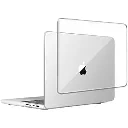 Глянцевый чехол CasePro Crystal Clear для MacBook Pro 16" M1 | M2 | M3 | M4 (2021 | 2022 | 2023 | 2024)