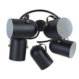 Светильник Brille потолочный спот поворотный HTL-209/5G E27 BK