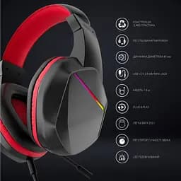 Ігрові навушники GamePro Racer HS311 Black [114362] - мініатюра 5