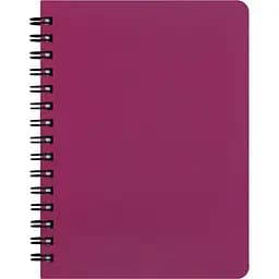 Книга записная Buromax Office в клеточку А6 спираль красная 96 листов (BM.24651150-05)