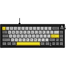 Клавиатура Ajazz AK650 Moon Yellow Switch Black/Grey/Yellow (AK650-MY-GWY) [156879]