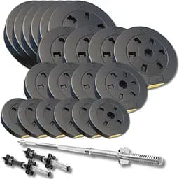 Набор со штангой и гантелями Besport PowerPro 109кг (гриф 167см)