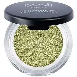 Тіні для повік з шимером Kodi Professional Eyeshadow Diamond Pearl Powder відтінок 09 (Green Fever) 2 г