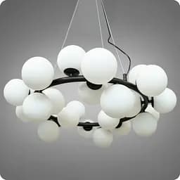 Люстра подвесная 517 Dlight на 25 ламп Черный (01684)