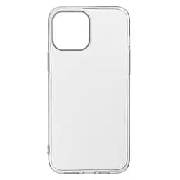 Прозрачный чехол для Apple iPhone 13 Pro Max с защитой камеры, тонкий, силиконовый, бесцветный, ударостойкий, противоударный бампер c закрытой камерой, ArmorStandart (ARM59918)