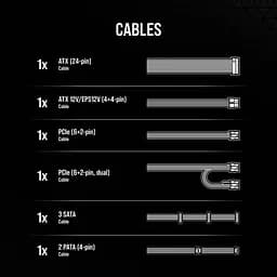 Блок живлення Corsair CX750 750W (CP-9020279-EU) - мініатюра 7