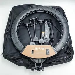 Студійна кільцева лампа XPRO Live Light AV450 зі штативом 45 см  - мініатюра 3