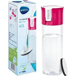 Пляшка для води з фільтром Brita Vital рожева 600 мл (1020102)