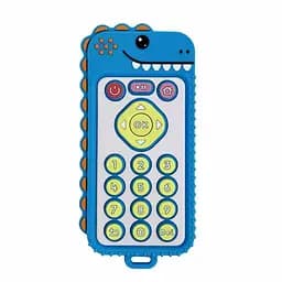 Силіконовий прорізувач пульт "Динозавр" MGZ-0426(Blue)