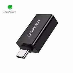 Перехідник-адаптер OTG Ugreen US173 USB-A 3.0 female to Type-C male (20808) чорний - мініатюра 3