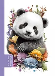 Блокнот, 105x148 мм, 60 г/м², 48 аркушів, чистий, інтегральна палітурка, матова ламінація 23127