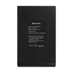 Джерело безперебійного живлення Mini UPS WGP UPS1032 10400mAh 5V/9V/12V, Li-ion 4*2.6Ah, для роутера та оптичного терміналу (42-00254) - мініатюра 6