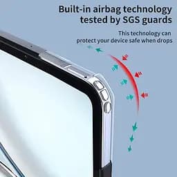 TPU+PC чохол Xundd c посиленими кутами для Apple iPad Mini 6 (8.3) (2021) (2024) Чорний - мініатюра 4