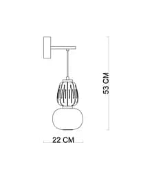 Бра Italux WL-98374-18W-CH Eris Led 1x18W 3000K 2235Lm IP20 Chrome - мініатюра 2