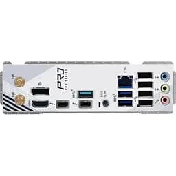 Материнська плата AsRock Z890 PRO RS WIFI WHITE (1851/Z890, 4xDDR5, PCIex16, HDMI/DP/TB4, 4xSATA, 4xM.2, 2.5Glan, 7.1c - мініатюра 4