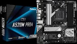 Материнская плата ASRock A520M Pro4 Socket AM4 (A520M Pro4)