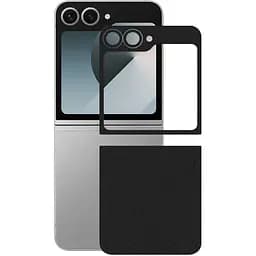 Захисна плівка StatusSKIN для Samsung Galaxy Z Flip 6 SM-F741 Корпус Вініл Матрикс чорний
