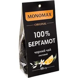 Чай чорний Monomax Original 100% Бергамот 90 г