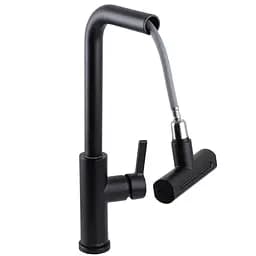 Змішувач для кухні Globus Lux Alpen SBT1-2044-BB Чорний матовий - мініатюра 5