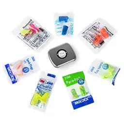 Пробний набір пінних берушів для чоловіків Multibrand 7 пар з футляром (950-02c)