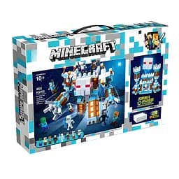 Конструктор Minecraft Снежный голем с LED-подсветкой на 866 деталей (6655)