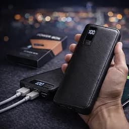 Павер банк Smart Tech 50000 mAh. Power Bank Чорний - мініатюра 3