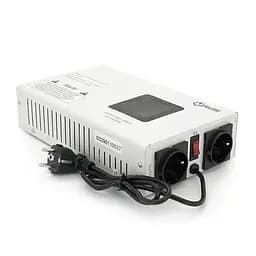 Стабілізатор напруги релейний настінного монтажу Europower SLIM-1000SBR LED, 1000VA 700W, 140-270Vac, SHUKO 2, Q1 - мініатюра 2