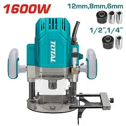 Фрезер Total TR111216 1600 Вт хід - 60 мм