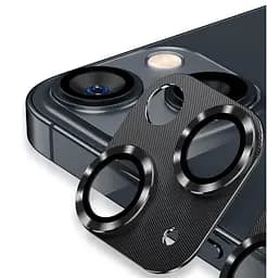 Захисне скло на камеру DK для Apple iPhone 13 CD Metal Armor 017840 black - мініатюра 2