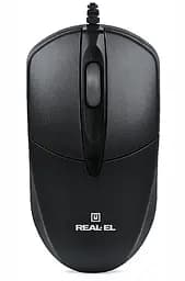 Мышь Real-EL RM-211 USB Black (EL123200001)