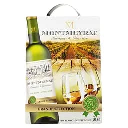 Вино Montmeyrac white dry, белое, сухое, 3 л