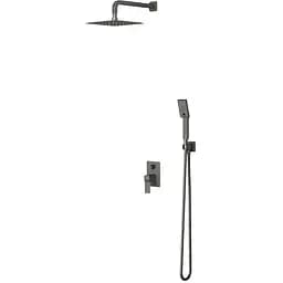 Душова система прихованого монтажу Omnires Slide graphite SYSSL12GR, Графіт