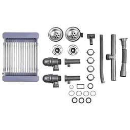 Кухонна мийка Lidz H7843 Brush 3.0/1.0 мм (LIDZH7843BRU3010), Нержавіюча сталь - мініатюра 8