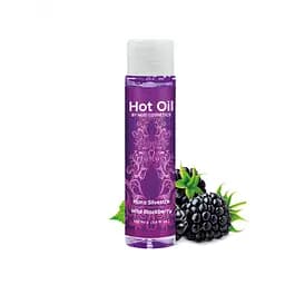 Зігріваюча їстівна масажна олія смак: ожина HOT OIL, 100 мл Nuei (Іспанія) Nuei NU513512 103016
