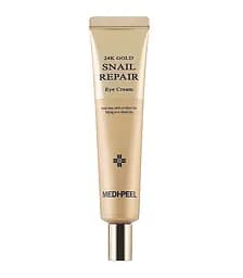 Крем для шкіри навколо очей з муцином равлика та золотом 24K Snail Repair Eye Cream Medi-Peel 40 мл