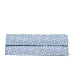 Дитяча постільна білизна в ліжечко SHEEPS, блакитний (SheepBlueSkyeyGrey_DropLightBlue110x160_140) - мініатюра 5