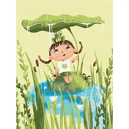 Картина за номерами Brushme Фея озерця ©Yana Kozak KBS0125 30х40 см