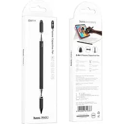 Стилус Hoco GM111 Cool Dynamic series 3в1 Passive Universal Capacitive Pen Black [105626] - мініатюра 5