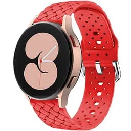 Ремінець Twist для Huawei Watch 2 - червоний ширина кріплення 20мм силікон Watchbands (W31-9WB23060001)