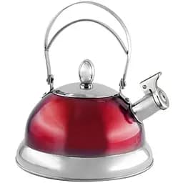 Чайник із свистком червоний NS12KET