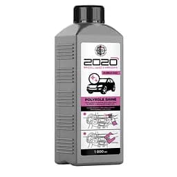 Глянцевый полироль Polychrom 2020 Polyrole Shine для пластика и винила с ароматом бабл гамм 1 л