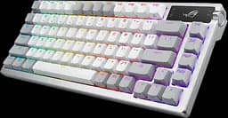 Клавіатура бездротова Asus ROG Azoth RGB White (90MP031A-BKUA11) - мініатюра 2