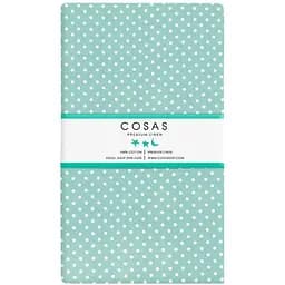Простирадло Cosas полуторне 155х240 mint dots, м'ята (DotsMint_155s)