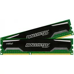 Оперативна пам'ять Crucial Ballistix Sport 8GB (2x4GB) DDR3 1600 PC3 12800 BLS2KIT4G3D1609DS1S00 Б/В
