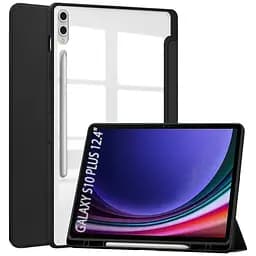 Чохол-книжка BeCover Soft Edge з кріпленням для стілусу для Samsung Galaxy Tab S10 Plus SM-X820/SM-X826 12.4" Black (712252)