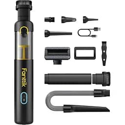 Автомобильный пылесос Fanttik Slim V8 Apex, портативный мини-бесшнурный ручной пылесос 4-в-1 с всасыванием 19000pa